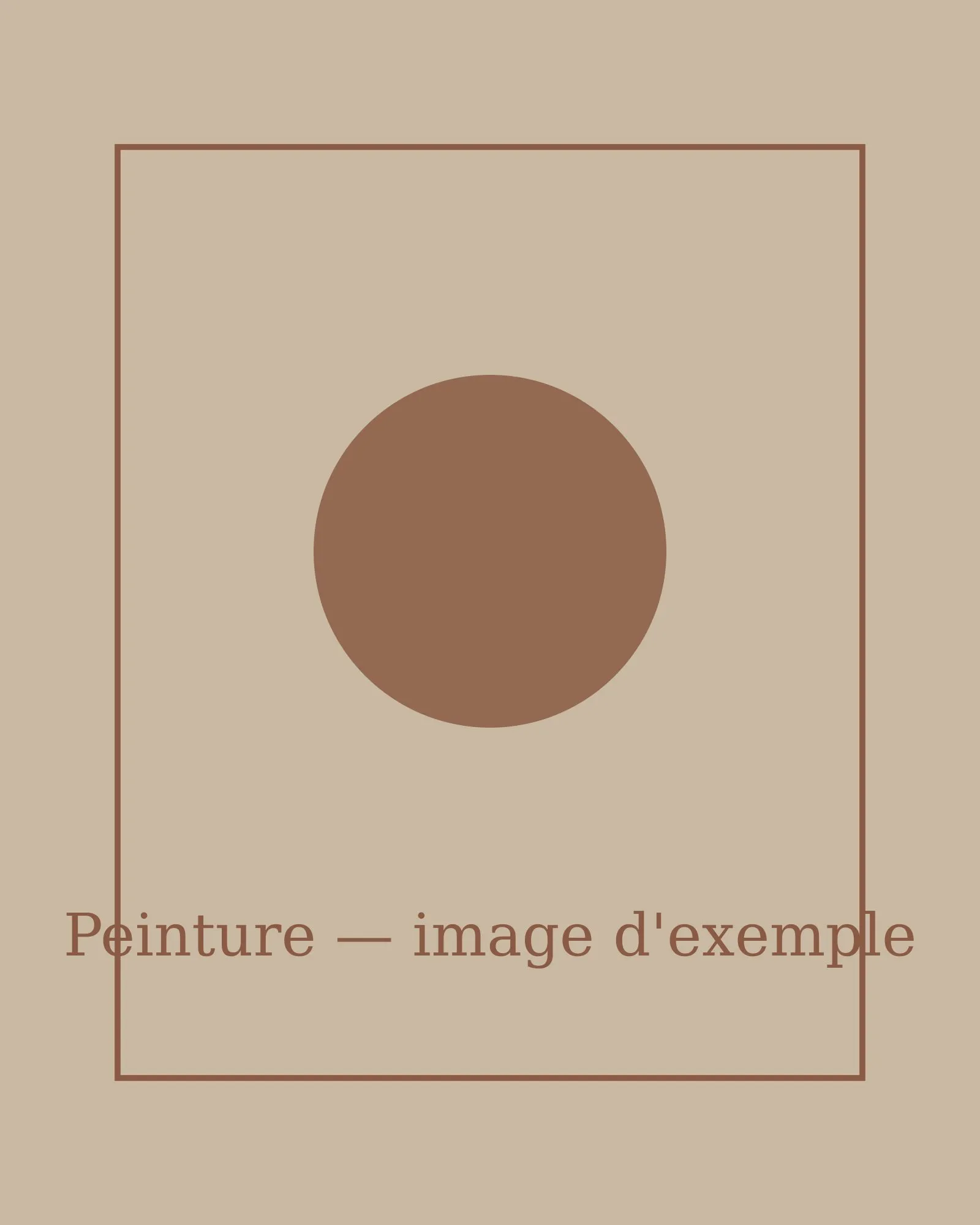 Exemple de peinture (image provisoire)